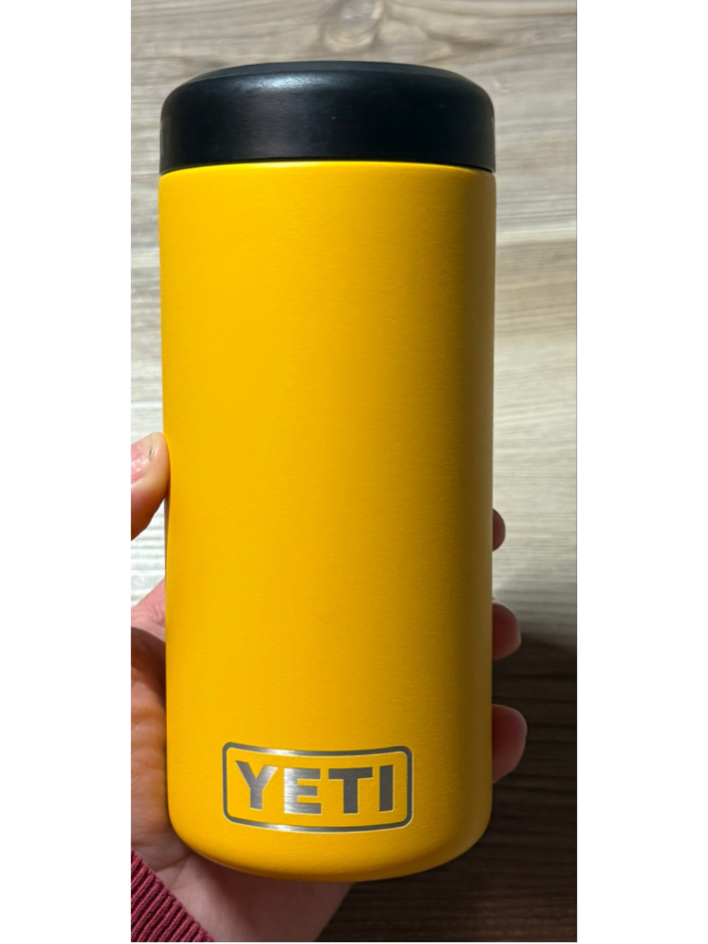 RARE YETI Rambler Can Insulator Slim Retired Alpine Yellow